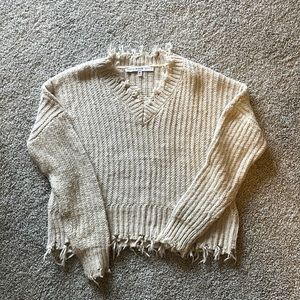 Hyfve cream sweater